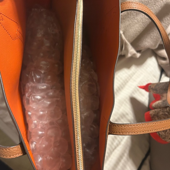 Tory Burch Tan Leather Tote - Picture 2 of 7